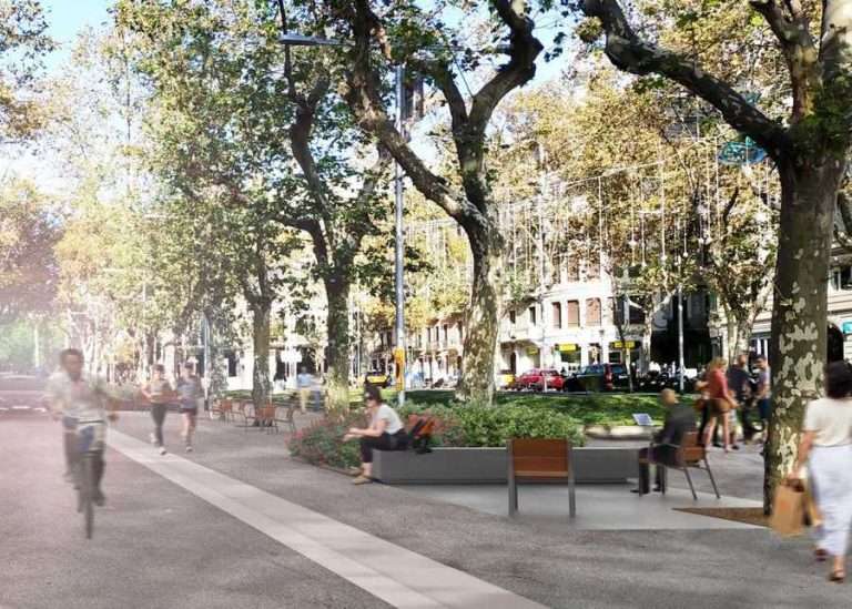 Los Jardinets de Gràcia de Barcelona se renovarán con más espacios de estancia y una mejor conexión en bicicleta