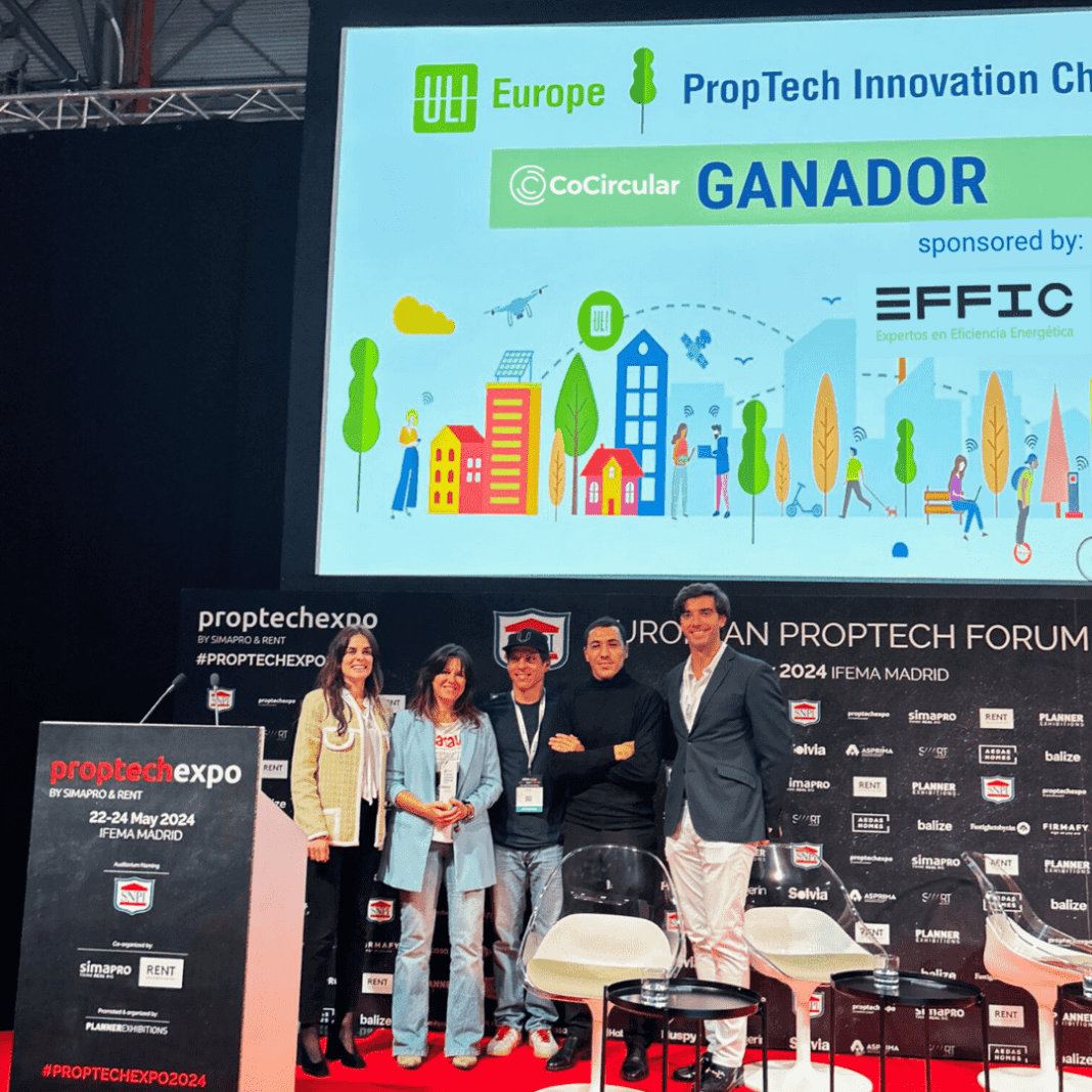 LA PROPTECH COCIRCULAR, FINALISTA DEL ULI PROPTECH INNOVATION CHALLENGE 2024 EN LA PENÍNSULA IBÉRICA