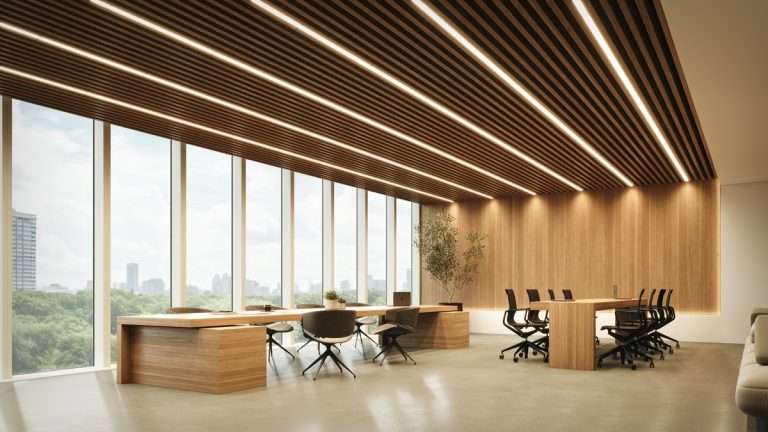 Iluminación técnica para el sector de la construcción industrializada