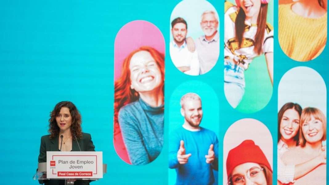 Díaz Ayuso presenta el nuevo Plan de Empleo Joven con 200 millones de inversión: “Apostar por la juventud es acertar siempre”