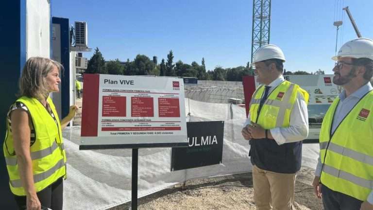 La Comunidad de Madrid impulsa el Plan Vive con la construcción de 422 viviendas en Pinto