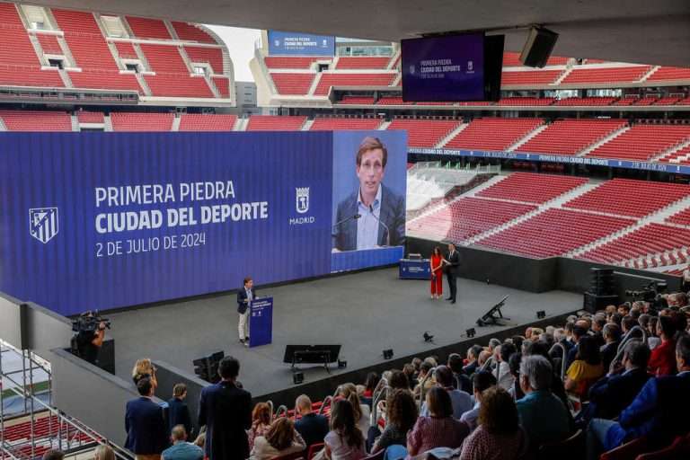 Almeida inicia las obras de la Ciudad del Deporte en Madrid