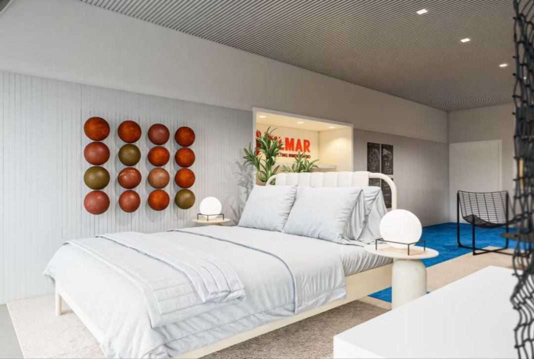 Fotocasa colabora con Gilmar para montar un piso en el Cívitas Metropolitano, la primera Fan Home que se hace en un estadio de fútbol español