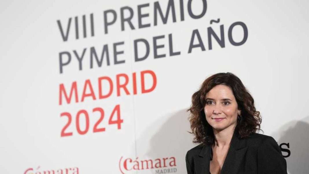 pym Díaz Ayuso elogia el papel de las pymes y asegura que Madrid seguirá defendiendo la libertad porque “la intervención política no está funcionando”