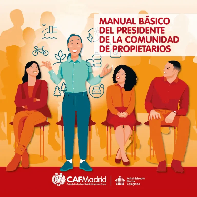 CAFMadrid publica una guía práctica para presidentes de comunidades