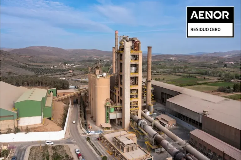 Cemex Morata se convierte en la primera planta de cemento en Europa en obtener el certificado ‘Residuo Cero’ de AENOR