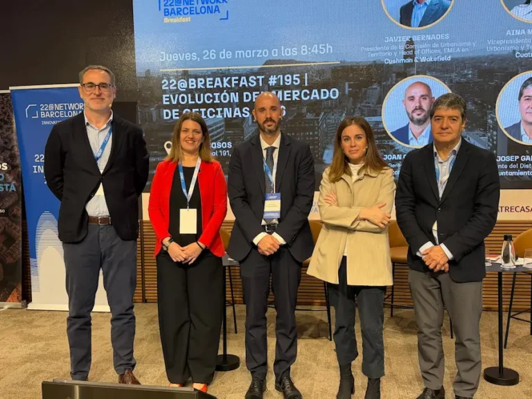 El 22@ concentra el 43% de la contratación de oficinas en Barcelona en 2025