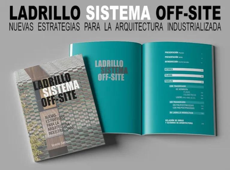 Hispalyt presenta un libro que impulsa la construcción industrializada con ladrillo cerámico
